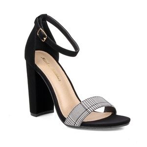 Becca Two Piece Women's High Heel Sandals